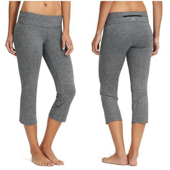 Athleta Pants - ATHLETA Work It Out Capris Crops Gray {U34}